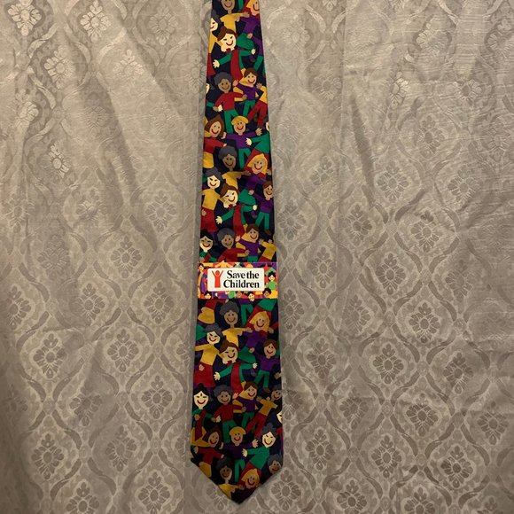 Men's Brand-New Save The Children's Tie. - Picture 1 of 3